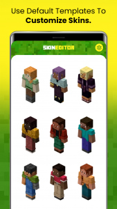 اسکرین شات برنامه Skin Editor For Minecraft 2