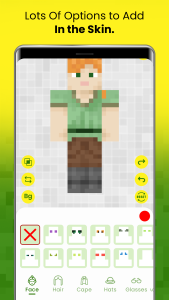 اسکرین شات 3 برنامه Skin Editor For Minecraft