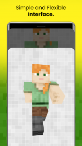 اسکرین شات 5 برنامه Skin Editor For Minecraft