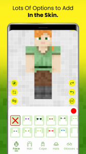 اسکرین شات 3 برنامه Skin Editor For Minecraft