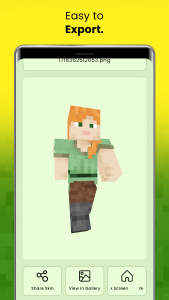 اسکرین شات 6 برنامه Skin Editor For Minecraft
