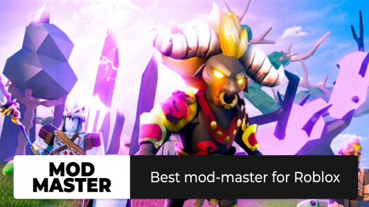 اسکرین شات 1 برنامه Mod master for Roblox