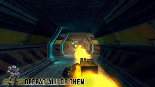 اسکرین شات بازی Bots Future SciFi War 3D 4