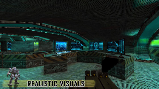 اسکرین شات بازی Bots Future SciFi War 3D 1