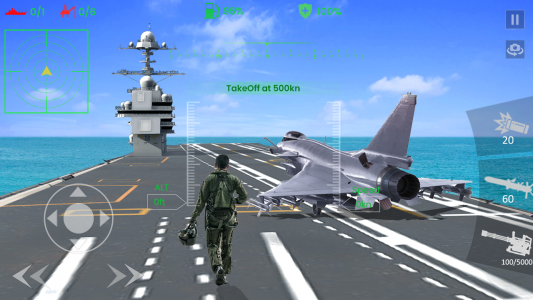 اسکرین شات 1 بازی FlyVRX Fighter Jet - Air Force