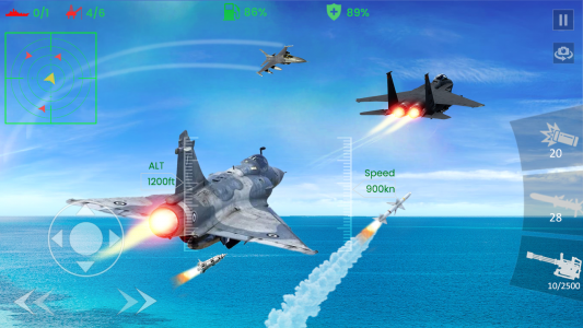 اسکرین شات بازی FlyVRX Fighter Jet 3