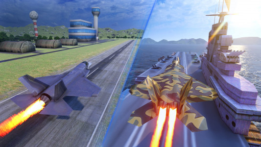 اسکرین شات بازی Fighter Jet Air Strike Mission 1