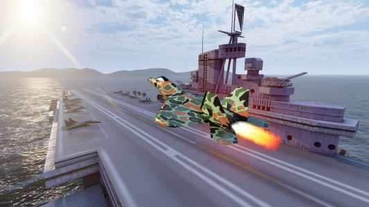 اسکرین شات بازی Fighter Jet Air Strike Mission 7