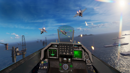 اسکرین شات بازی Fighter Jet Air Strike Mission 4