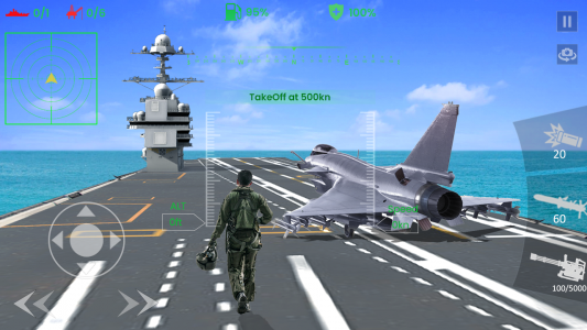 اسکرین شات بازی FlyVRX Fighter Jet 1