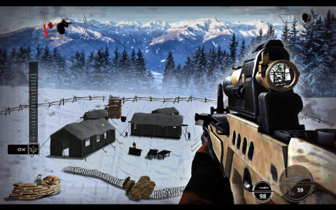 اسکرین شات بازی Mountain Sniper Shooting: FPS 5