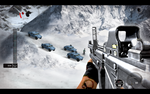 اسکرین شات بازی Mountain Sniper Shooting: FPS 1