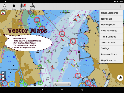 اسکرین شات برنامه i-Boating:Marine Navigation 3