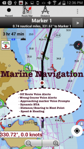 اسکرین شات برنامه i-Boating:Marine Navigation 2