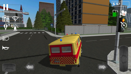 اسکرین شات 3 بازی Emergency Ambulance Simulator