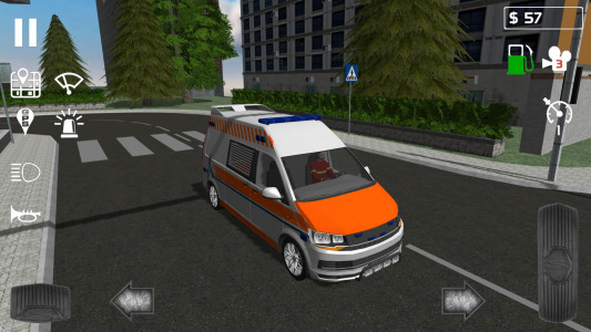 اسکرین شات بازی Emergency Ambulance Simulator 1