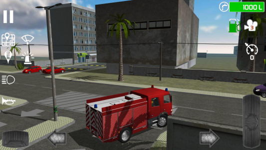اسکرین شات بازی Fire Engine Simulator 8