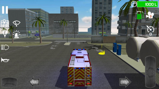 اسکرین شات بازی Fire Engine Simulator 6