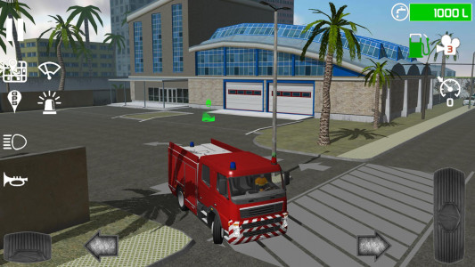 اسکرین شات بازی Fire Engine Simulator 7