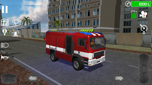 اسکرین شات بازی Fire Engine Simulator 5
