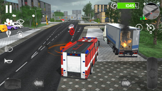 اسکرین شات 4 بازی Fire Engine Simulator