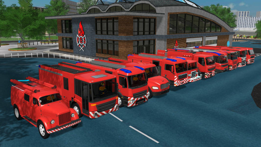 اسکرین شات 1 بازی Fire Engine Simulator