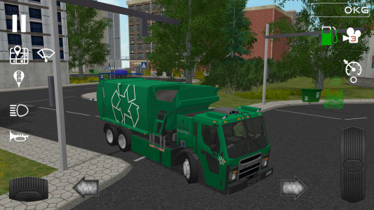 اسکرین شات بازی Trash Truck Simulator 2