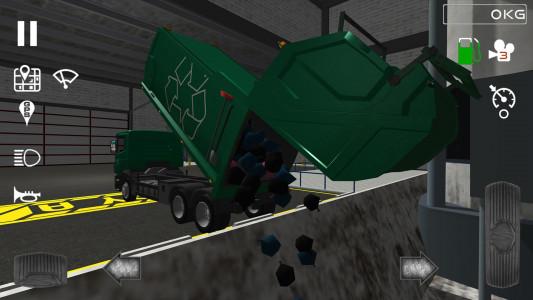 اسکرین شات بازی Trash Truck Simulator 3