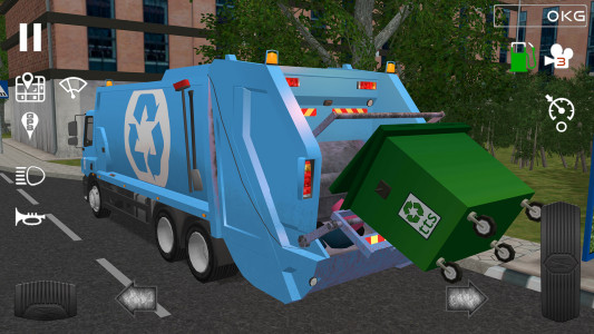 اسکرین شات بازی Trash Truck Simulator 6