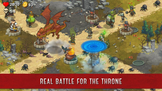اسکرین شات بازی Throne Offline 4