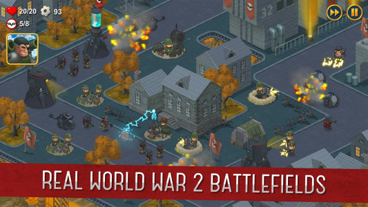 اسکرین شات بازی World War 2: Offline Strategy 4