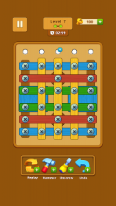 اسکرین شات 2 بازی Screw Wood Nuts : Bolts Puzzle