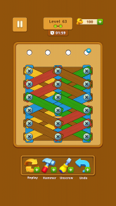 اسکرین شات 5 بازی Screw Wood Nuts : Bolts Puzzle