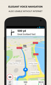 اسکرین شات برنامه GPS Navigation & Maps - Scout 2