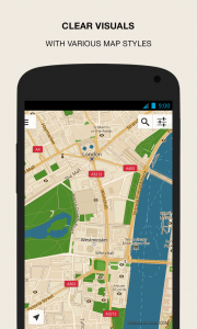اسکرین شات برنامه GPS Navigation & Maps - Scout 5