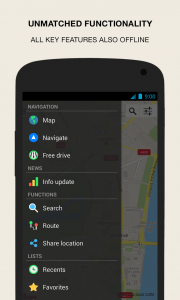 اسکرین شات برنامه GPS Navigation & Maps - Scout 4