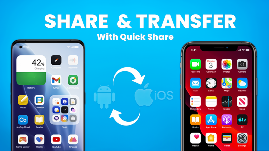 اسکرین شات 1 برنامه Quick Share: Content Transfer