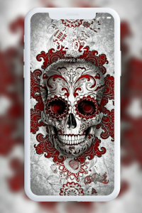 اسکرین شات برنامه Skull Wallpaper 💀 ☠ 7