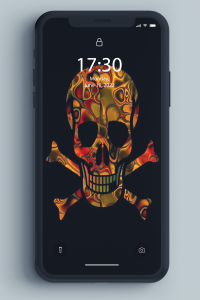 اسکرین شات برنامه Skull Wallpaper 5