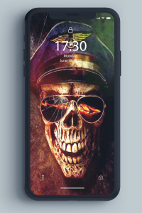 اسکرین شات برنامه Skull Wallpaper 4