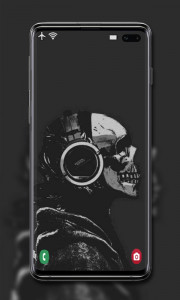 اسکرین شات برنامه Skull Wallpaper 7