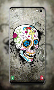 اسکرین شات برنامه Skull Wallpaper 3