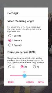 اسکرین شات برنامه Boomerate Video reverse & loop 3