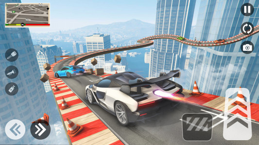 اسکرین شات بازی GT Car Stunts - Ramp Car Games 5