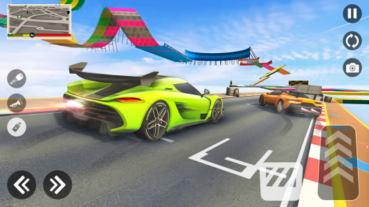اسکرین شات بازی GT Car Stunts - Ramp Car Games 2