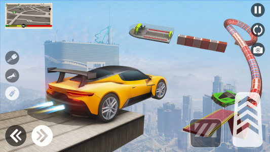 اسکرین شات بازی GT Car Stunts - Ramp Car Games 3
