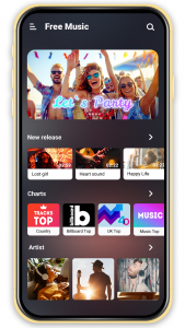 اسکرین شات 1 برنامه Music Player - Mp3 Player