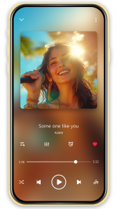 اسکرین شات برنامه Music Player - Mp3 Player 1