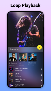 اسکرین شات 6 برنامه Music Player - Mp3 Player