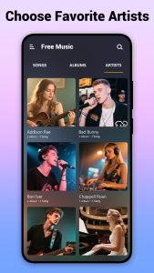 اسکرین شات 7 برنامه Music Player - Mp3 Player